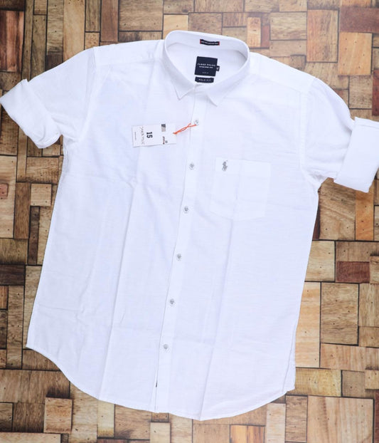 Ja.mes Po.lo Lenin White Shirt